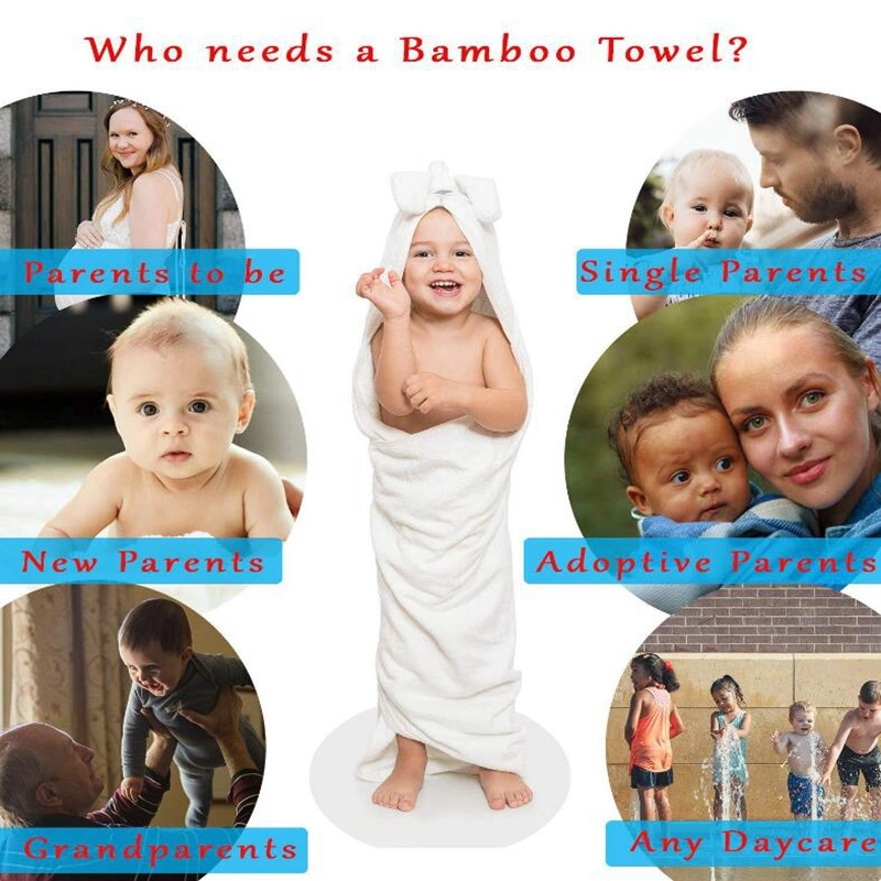 Горячие Продать органические Bamboo Mix хлопок Baby Hooded полотенце с. Обслуживание OEM