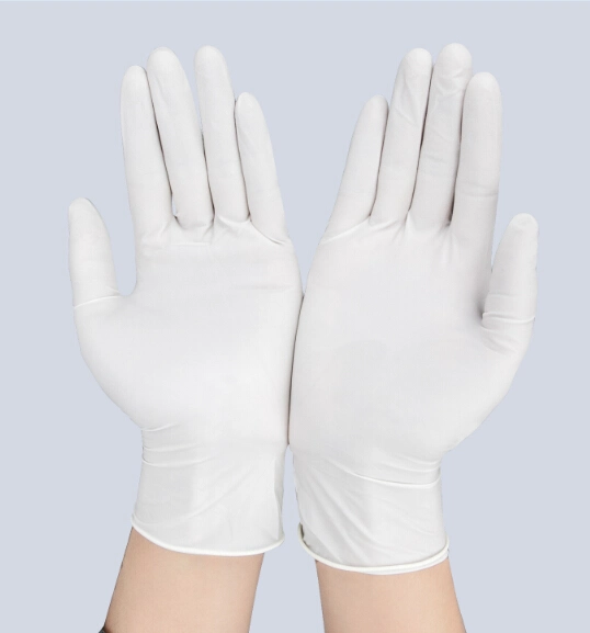 Wholesale/Suppliers Disposable White Powdered Latex Glove DFCO-020