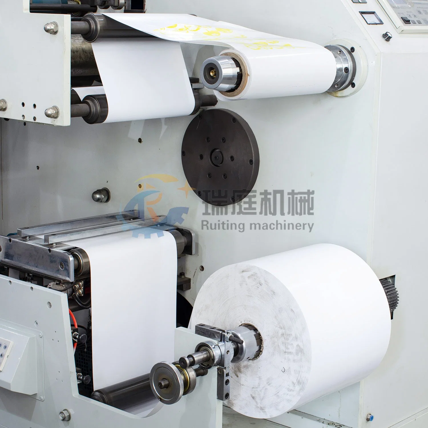 Automatic Roll to Roll Medicinal Aluminum Foil 8 Color Flexo Printing Machine Price for 8 Color Gearless Flexo Printer