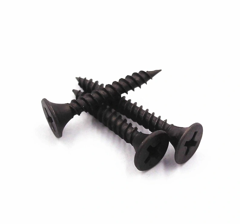 Black Phosphated Bugle Head DIN7505 Drywall Screw Factory Price