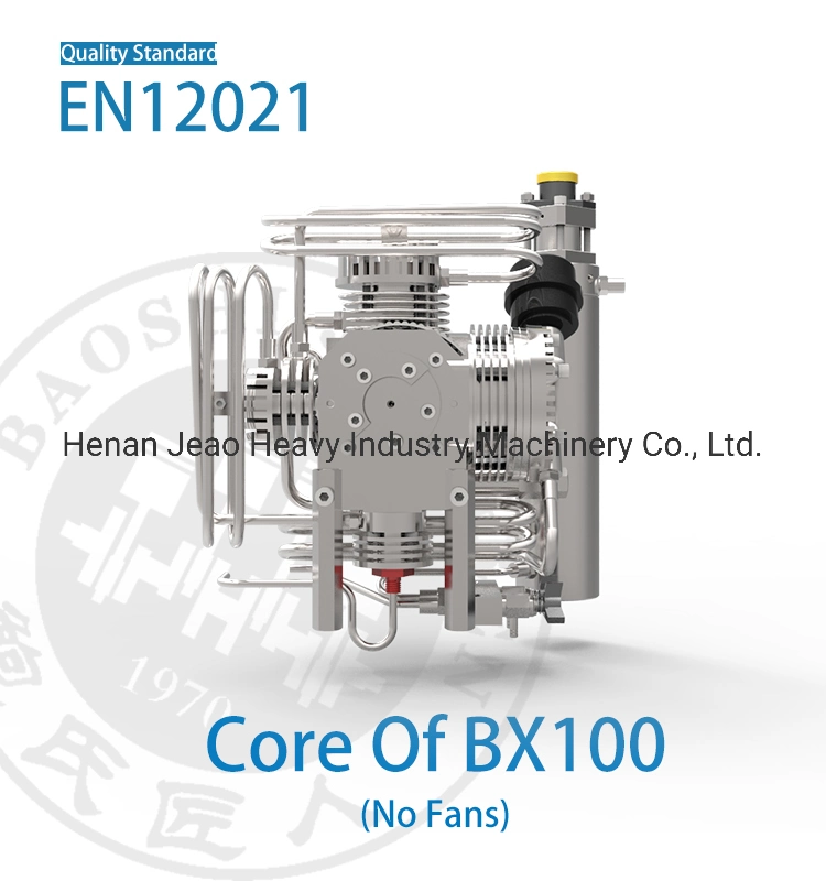 Entrega ao compressor de ar monofásico de 300 bar nos EUA, 100 L/min, 220 V/60 Hz Para mergulho com cilindro