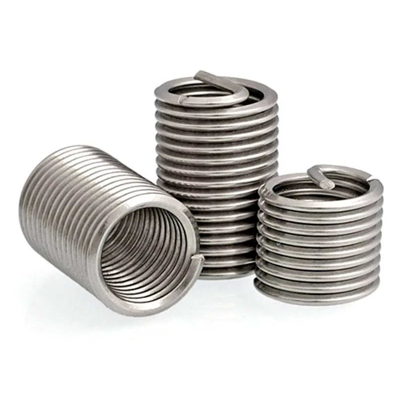 SUS304 321 316 Stainless Steel Wire Thread Insert Manufacturer Comply with DIN8140