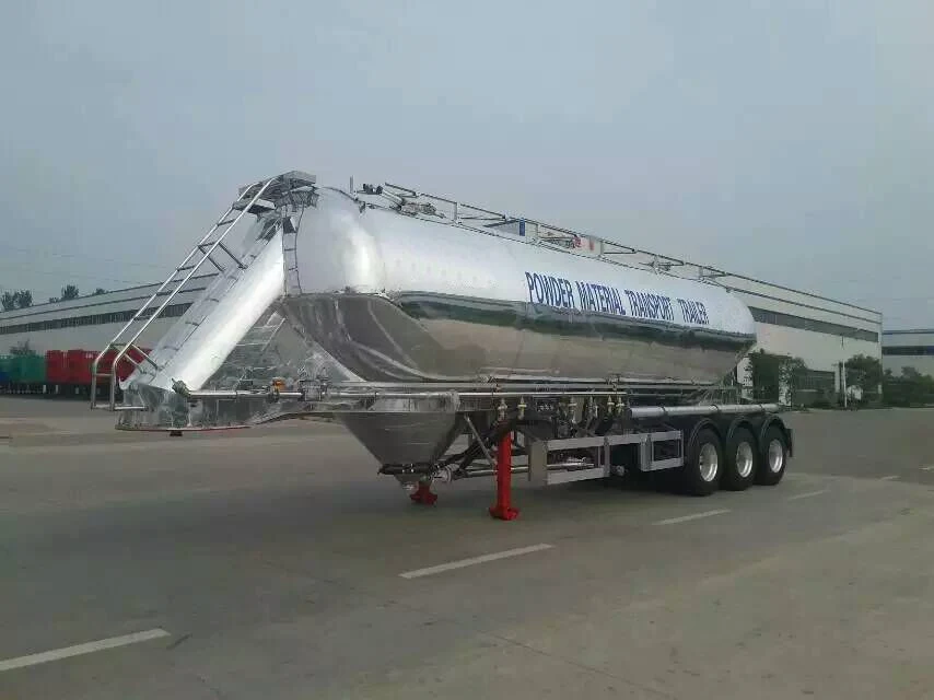 3 ejes 50ton V Tipo Seco Bulk Power Semi remolque