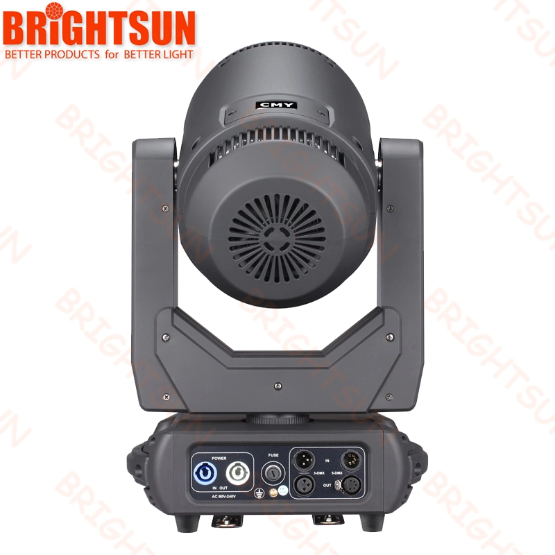 Fase 350W Haz Spot Wash CMY CTO 5 en 1 LED moviéndose Luz de cabeza