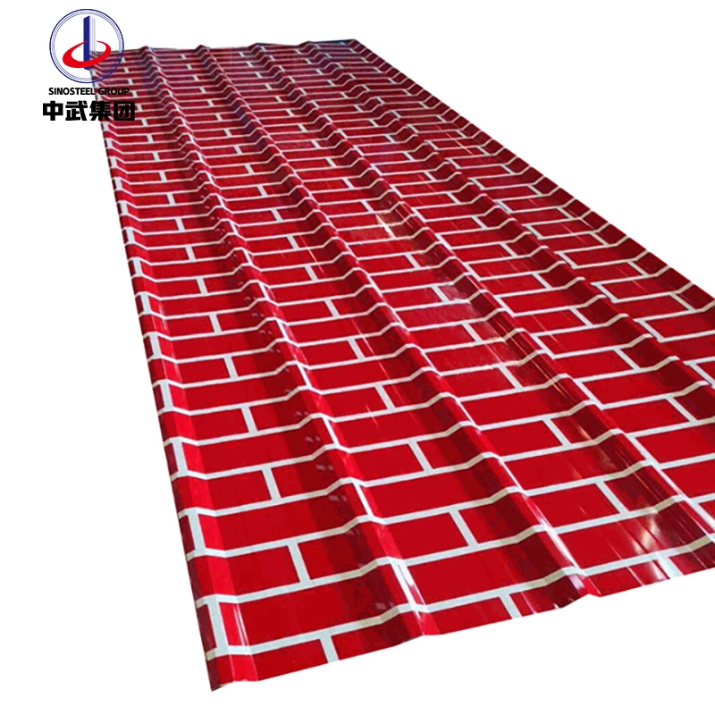 Color and Thick Customized Zinc Painting PPGI Roof Tiles for House Building Metals Sheets