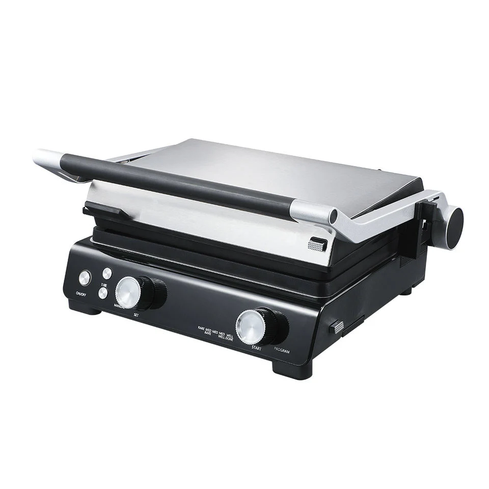 Heißer Verkauf Multifunktionsgrill Maschine, bis zu 15 BBQ Preset Programme für 3 verschiedene Winkel Kochen