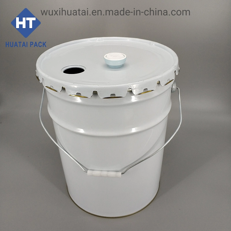 20L Metal Steel Paint Pail with Lid