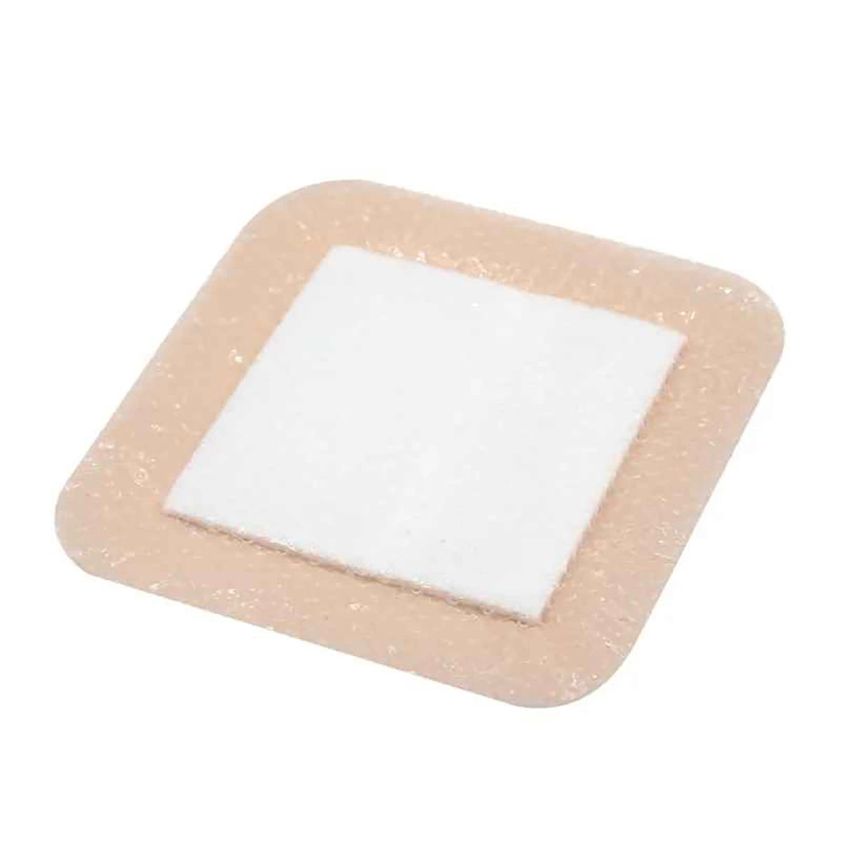 Medical Borderless Surgical Silicone Foam Wound Dressing for Radiotherapy and Chemotherapy