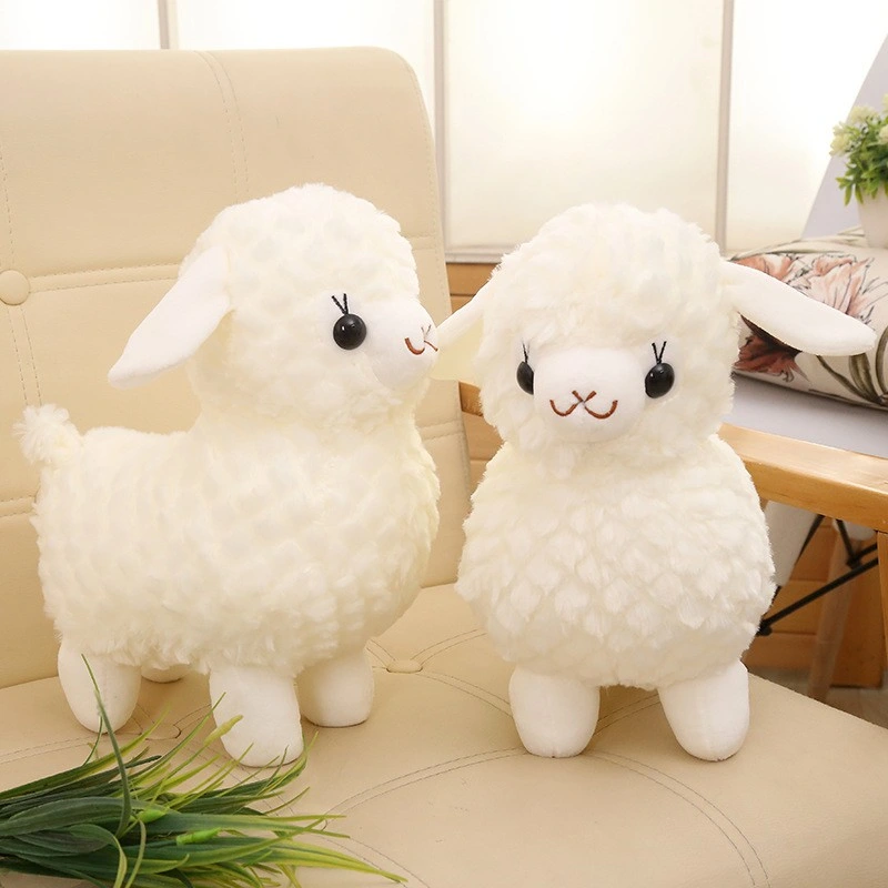 Super Cute Simulation Small Alpaca Plush Toy Activity Birthday Gift