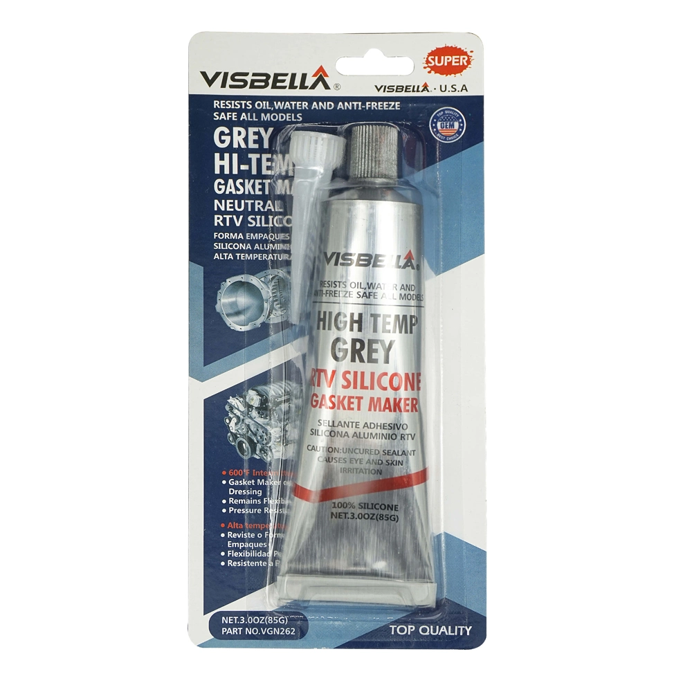 Grey RTV Silicone Gasket Maker with High Temp