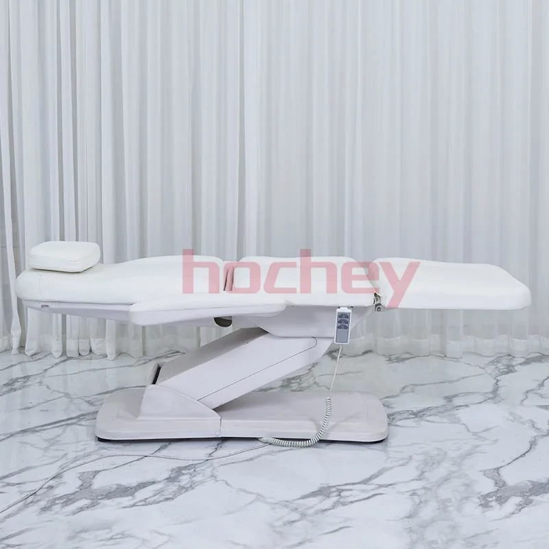 Hochey Modern Design Professional Multi-Functional L Electric 3/4 Motor Adjustable Medical Beauty Massage Bed