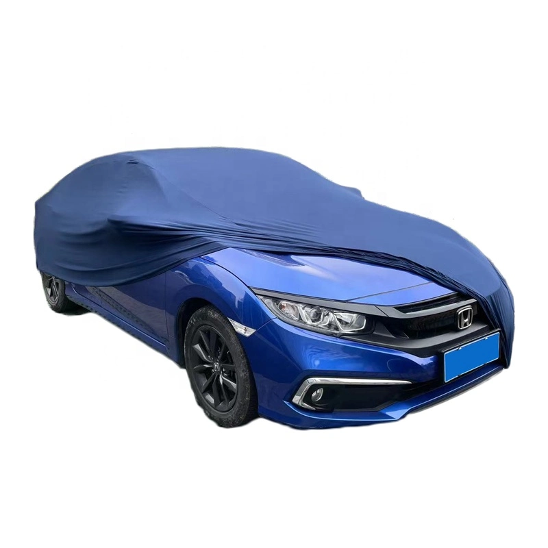 Indoor Breathable Super-Soft Lining Stretch Car Cover Protect From Dirt and Dust