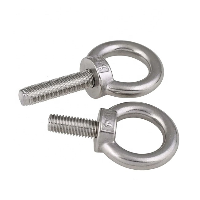 Wholesale Customized M2 M3 M4 M5 M6 M7 M10 12 Hook Lifting Eyelet Eyebolt Eye Bolts