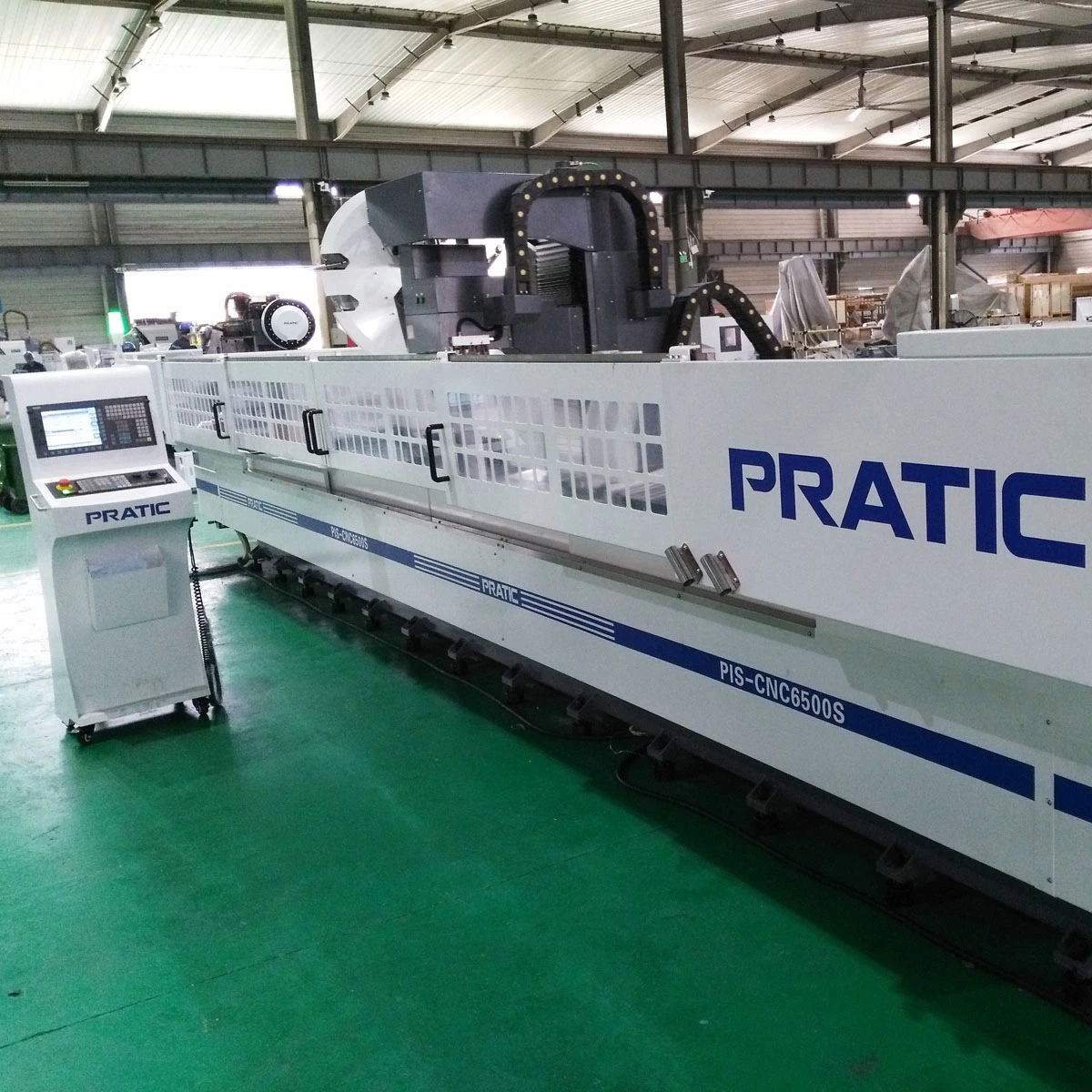 Long Travel CNC Machine Tool for Processing Aluminum or Steel Profiles