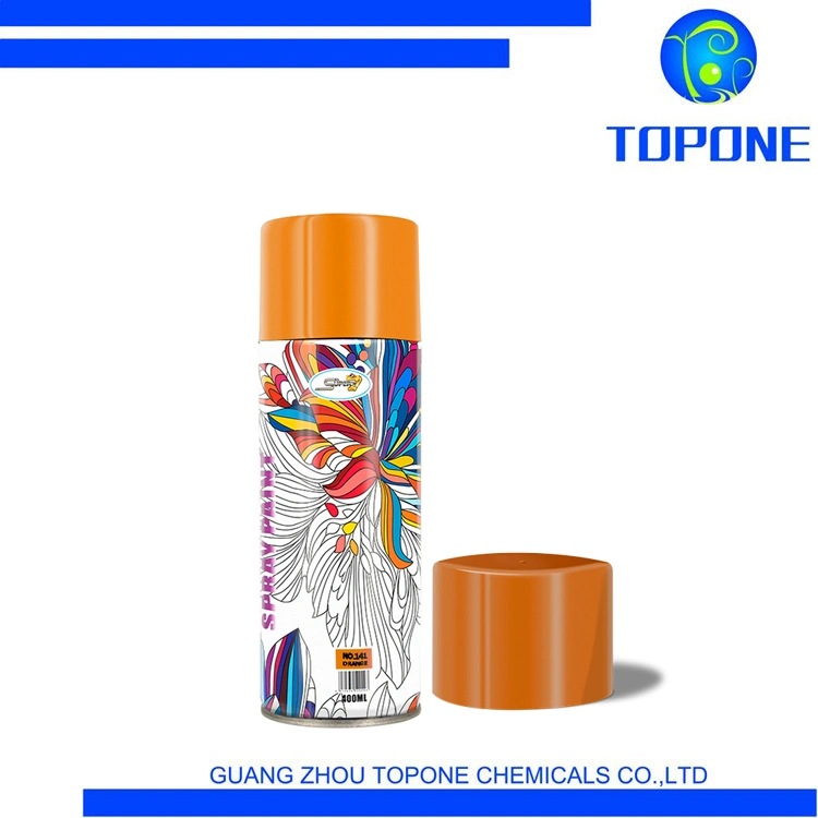 OEM/ODM China Manufacturer Hot Selling Orange Color Paint Spray