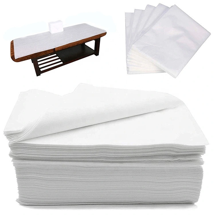 Medizinische Geräte 2-Ply Drape Sheet für Arztpraxen Kliniken Krankenhäuser Tattoo-Stuben SPA