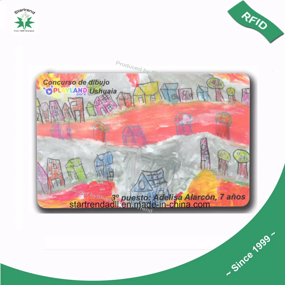 Plastic Business/Gift/Membership Card for Hotel/Game System/Amusement Park Made of PVC/Pet/Paper