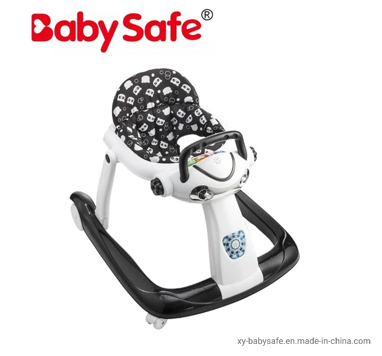 Multifunktionaler Anti-Rollover Baby Walker mit Spielzeugspielzeug