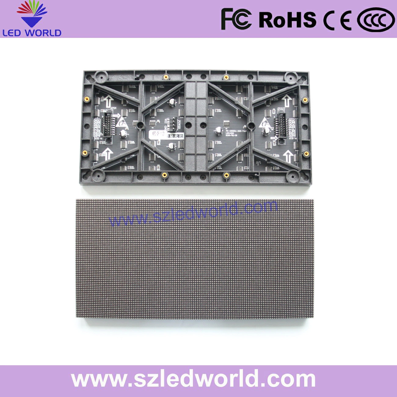 The Full Color P2 SMD1515 LED Lamp Module for Advertising