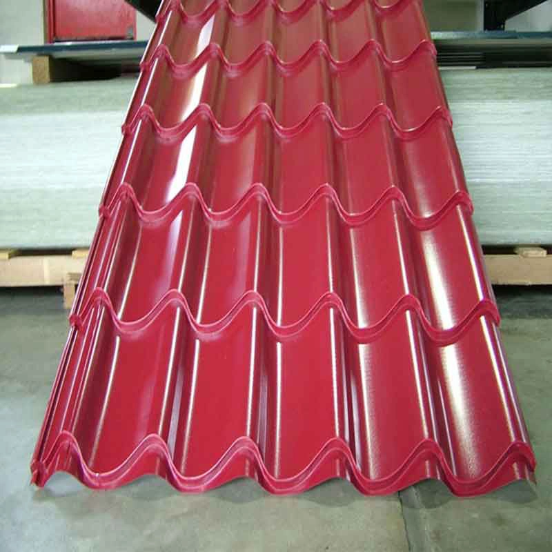 Roof Sheet Price Per Sheet Cheap Colour Coated Roofing Sheet Corrugated Galvanized Steel Color Roof with Price