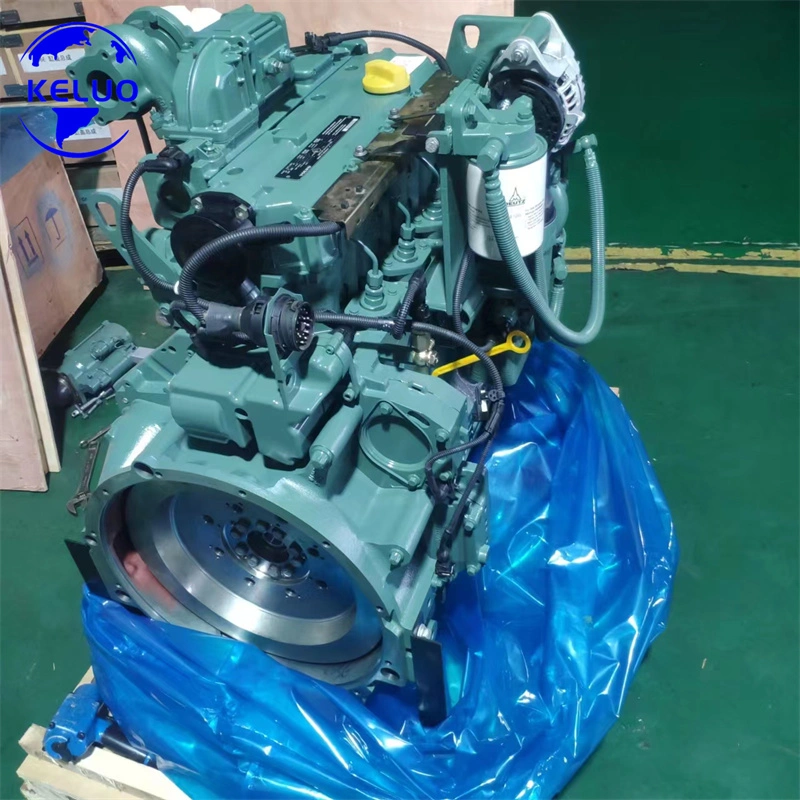 Motor de excavadora nuevo Volvo D4D Reparación o sustitución del motor