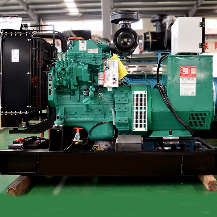 China Bison 70 Kw 70kVA Standby Power 56kw Open Type Diesel Engine Electrical Generator