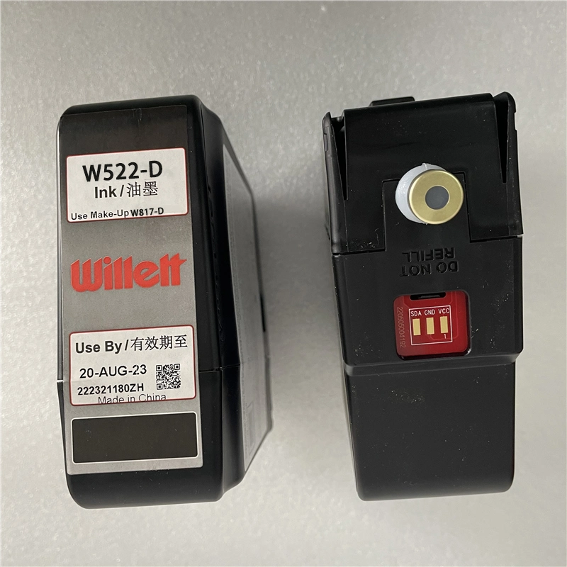 Willett Original Black Ink W522-D für Willett 630 Continuous Inkjet Druckmaschine