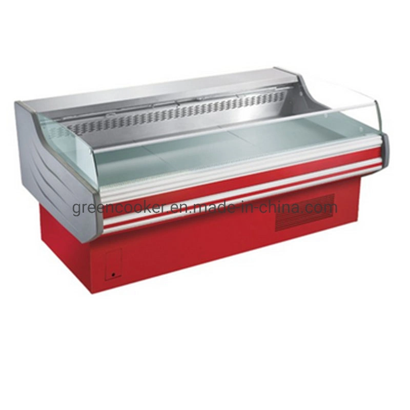 Showcase réfrigérateur Chiller industrielle Compteur à affichage frais Cas/réfrigérateur/congélateur pour la viande