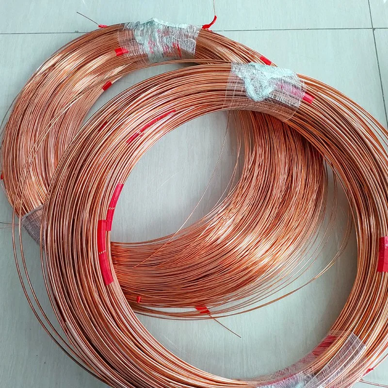 99.9% Copper Wire Rod ASTM C51900 Cu-ETP Cu-Ofe Red Copper Wire