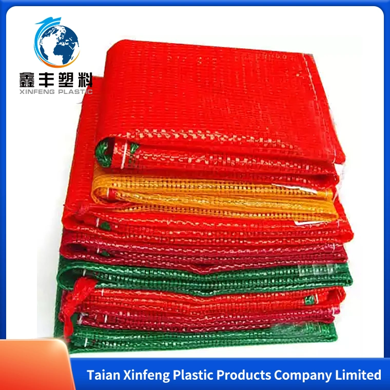 High quality/High cost performance Net Mesh Fruit Packaging Bags PP PE Raschel PP Woven Packaging Bag Mesh Bag for Onion Agriculture