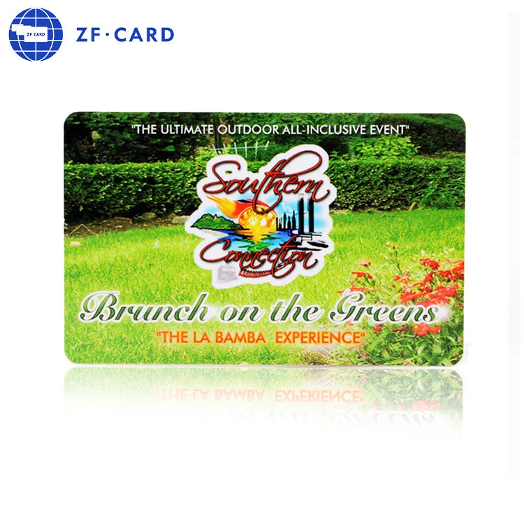 Ntag (R) 213 Plastic Cards (credit card size) with Logo Printing Both Side