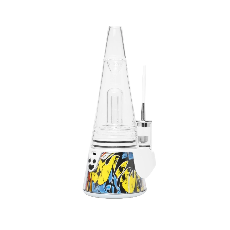 Wholesale/Supplier Fashion Design Preheat Temperature Adjustable Hookah DAB Rig Kits with LED Screen for Wax &amp; Oil