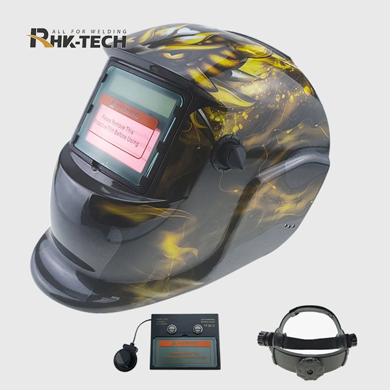 Rhk PP Heat-Resistant ligero oscurecimiento automático Solar pegatina de la máscara de soldadura casco