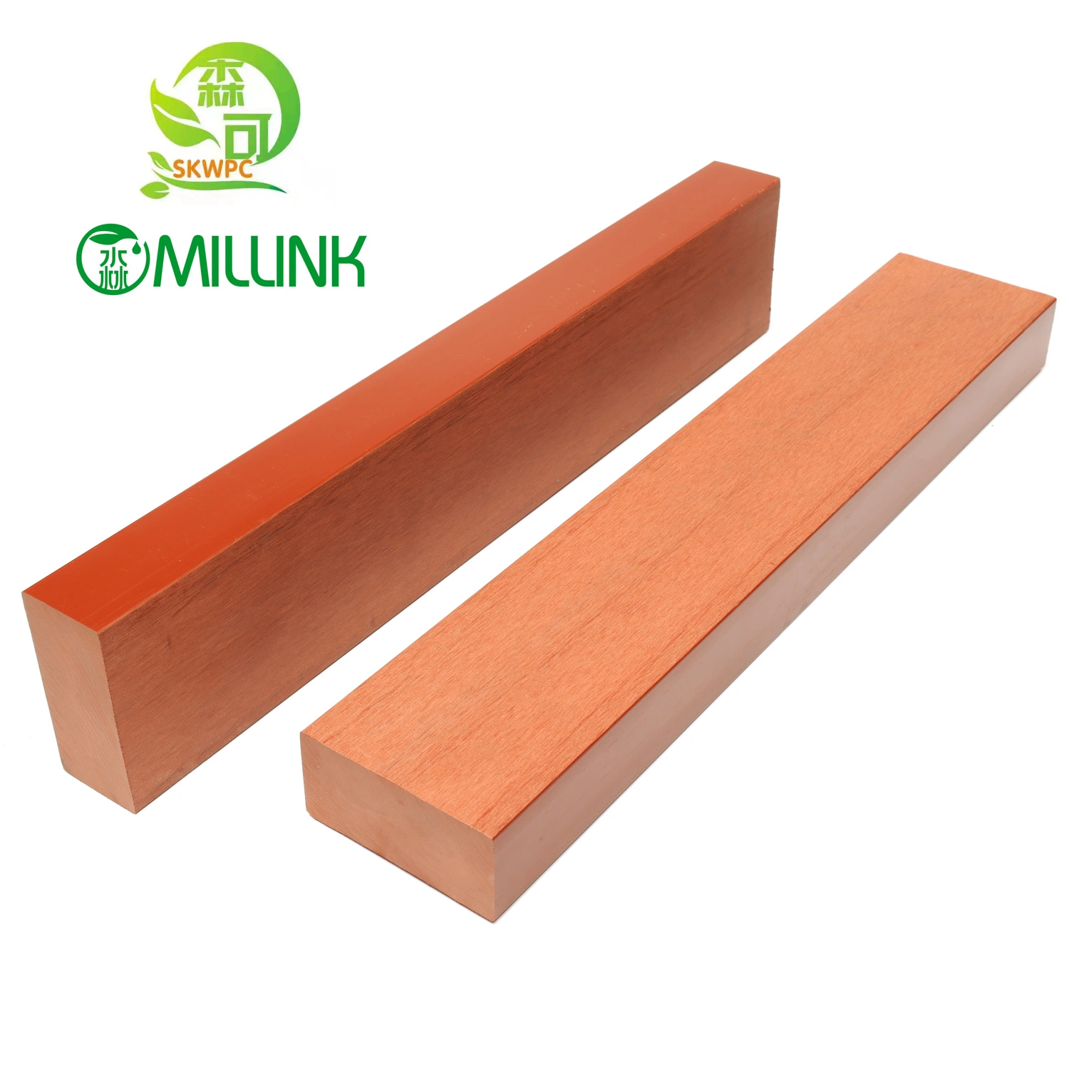 Anti-UV Solid WPC Wood Plastic Decking Boards for Garden Balcony Terrace Plate