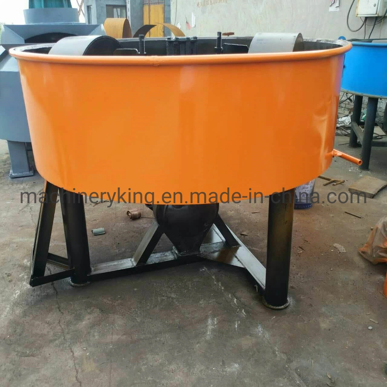 Wheel Mixer Edge Runner Mill Grinding Charcoal Powder Making Machine