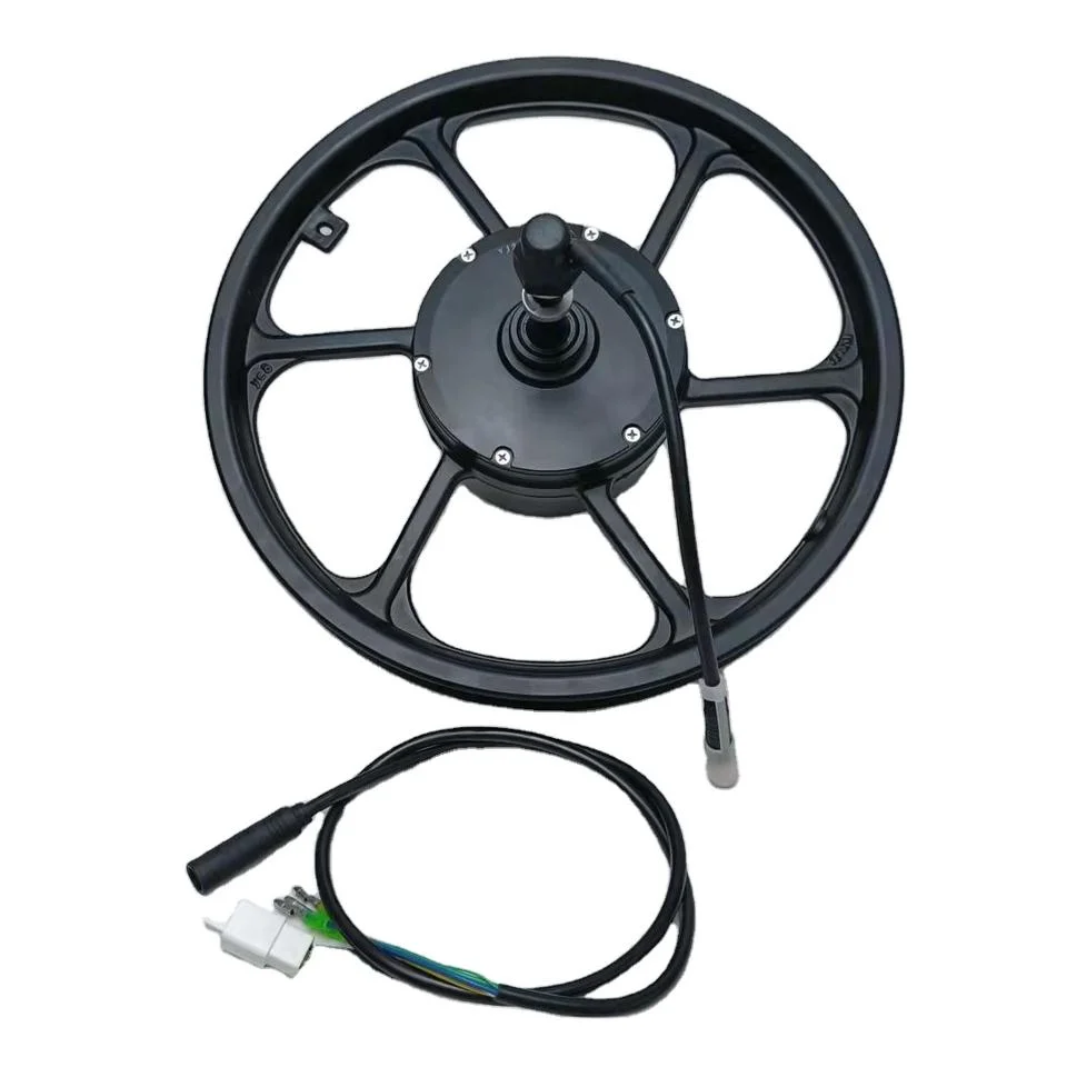 16 Inch Electric Motor Hub 36V 250W Aluminum Alloy Rear Wheel Hub Motor for Folding Ebike