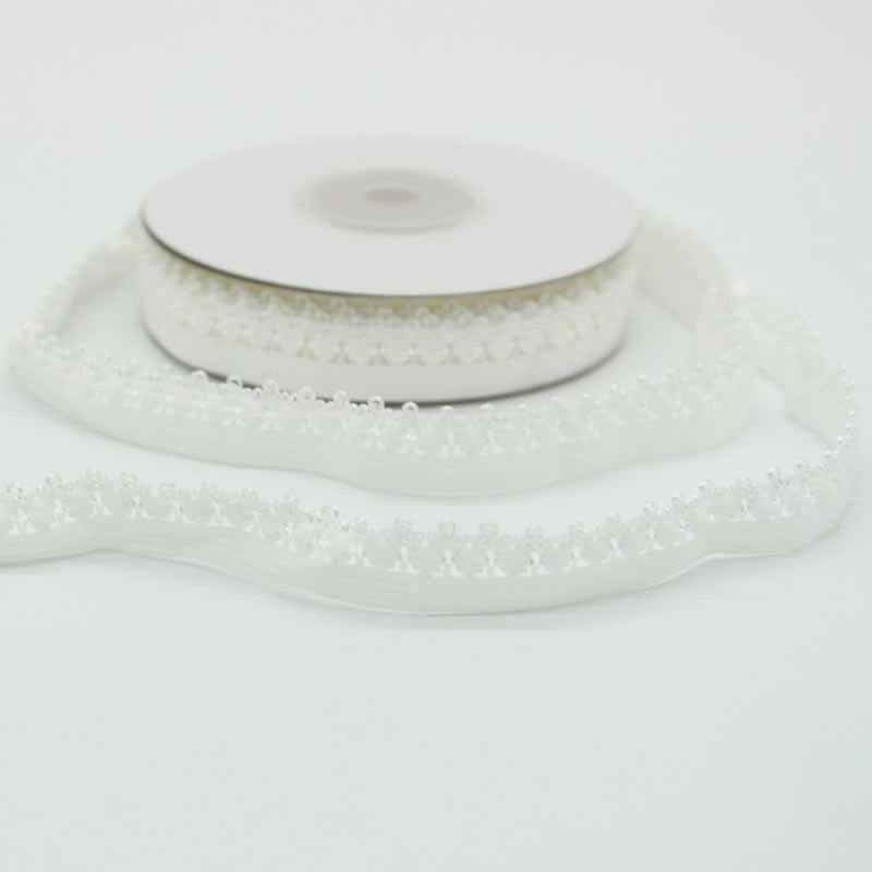 Wholesale/Supplier Good Quality Crochet Elastic Webbing Eco-Friendly Fashion Spandex Crochet Elastic Band for Clothing