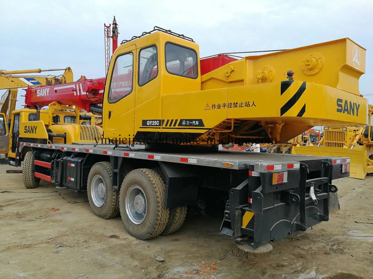 Used Sany Qy25c Truck Crane for Sale, Secondhand Sany 25t Crane in Good Condition