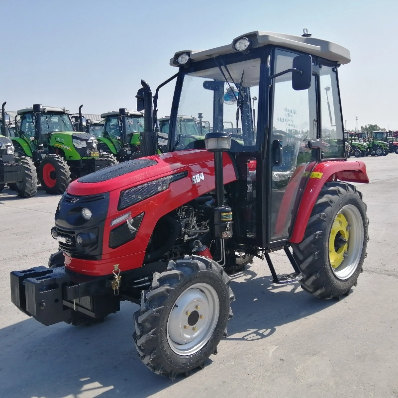 4WD Démarrage électrique Équipement agricole de ferme Machine agricole Mini tracteur Tracteur compact