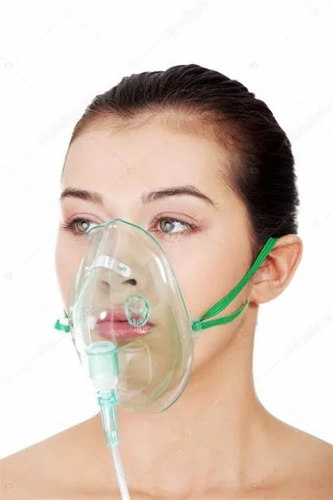 Disposable Nasal Oxygen Face Mask Connecting Tubing