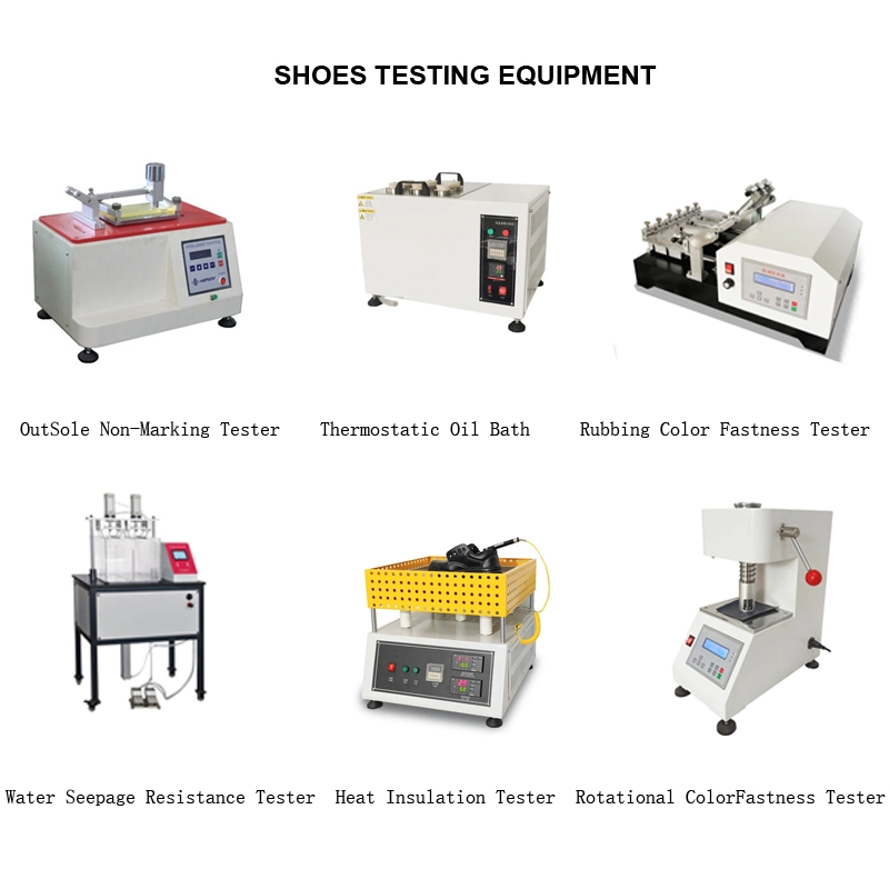 Shoe Lining Water Seepage Resistance Tester Water Seepage Resistance Test Instrument En ISO 20344 Shoes Test Equipment