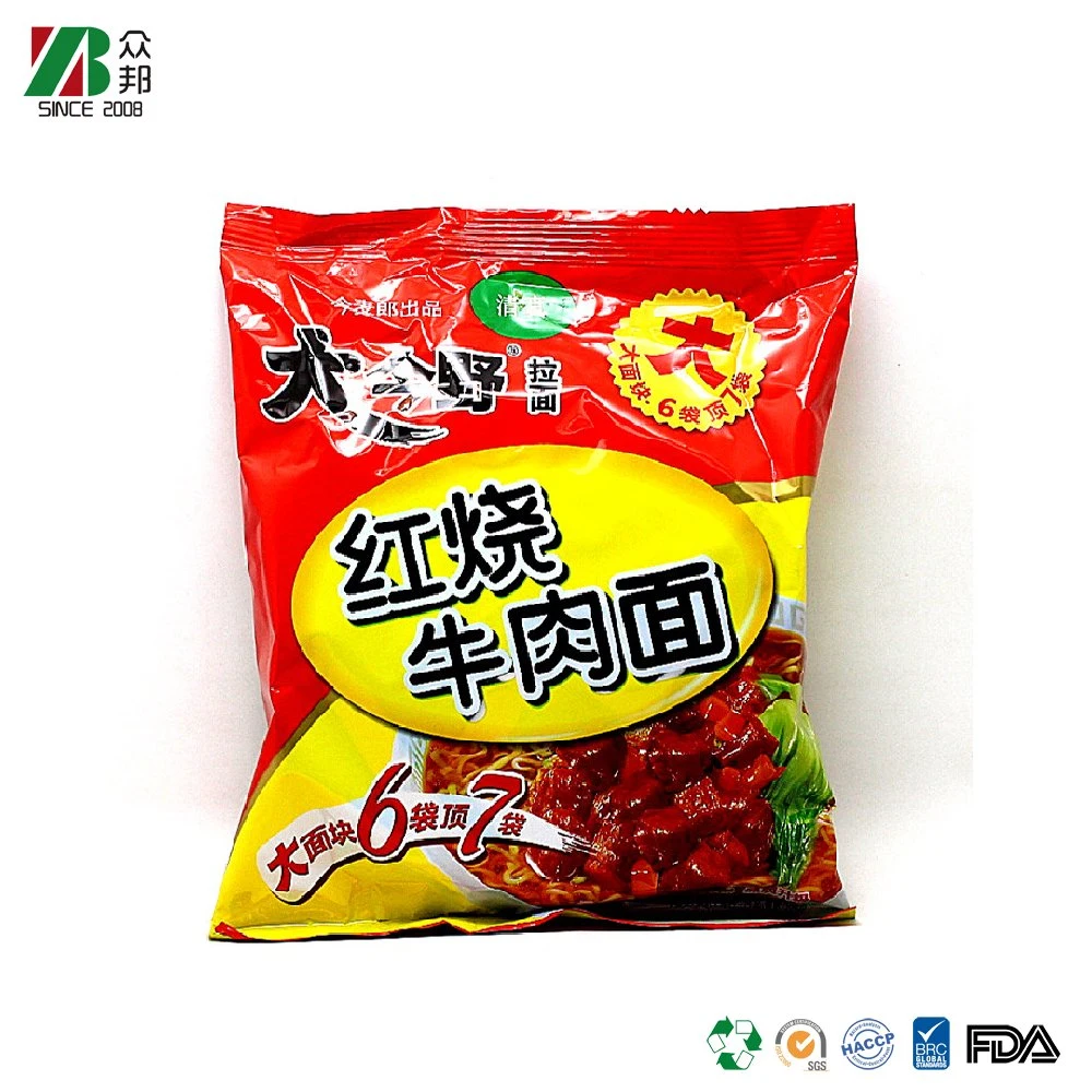 China  factory food grade instant noodles food packaging