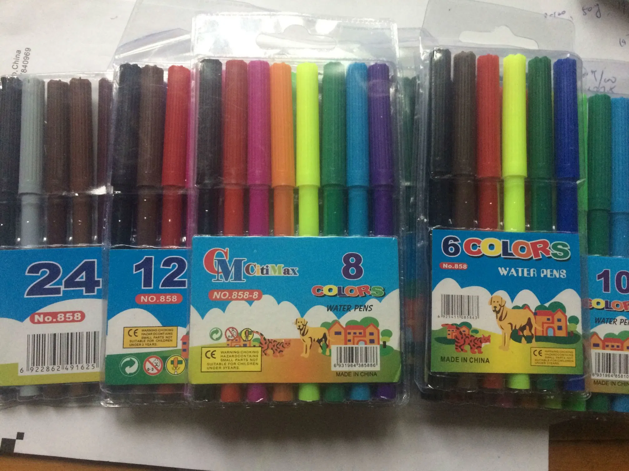 Washable Water Color Pen Student Water Fiber Marker Children Marker