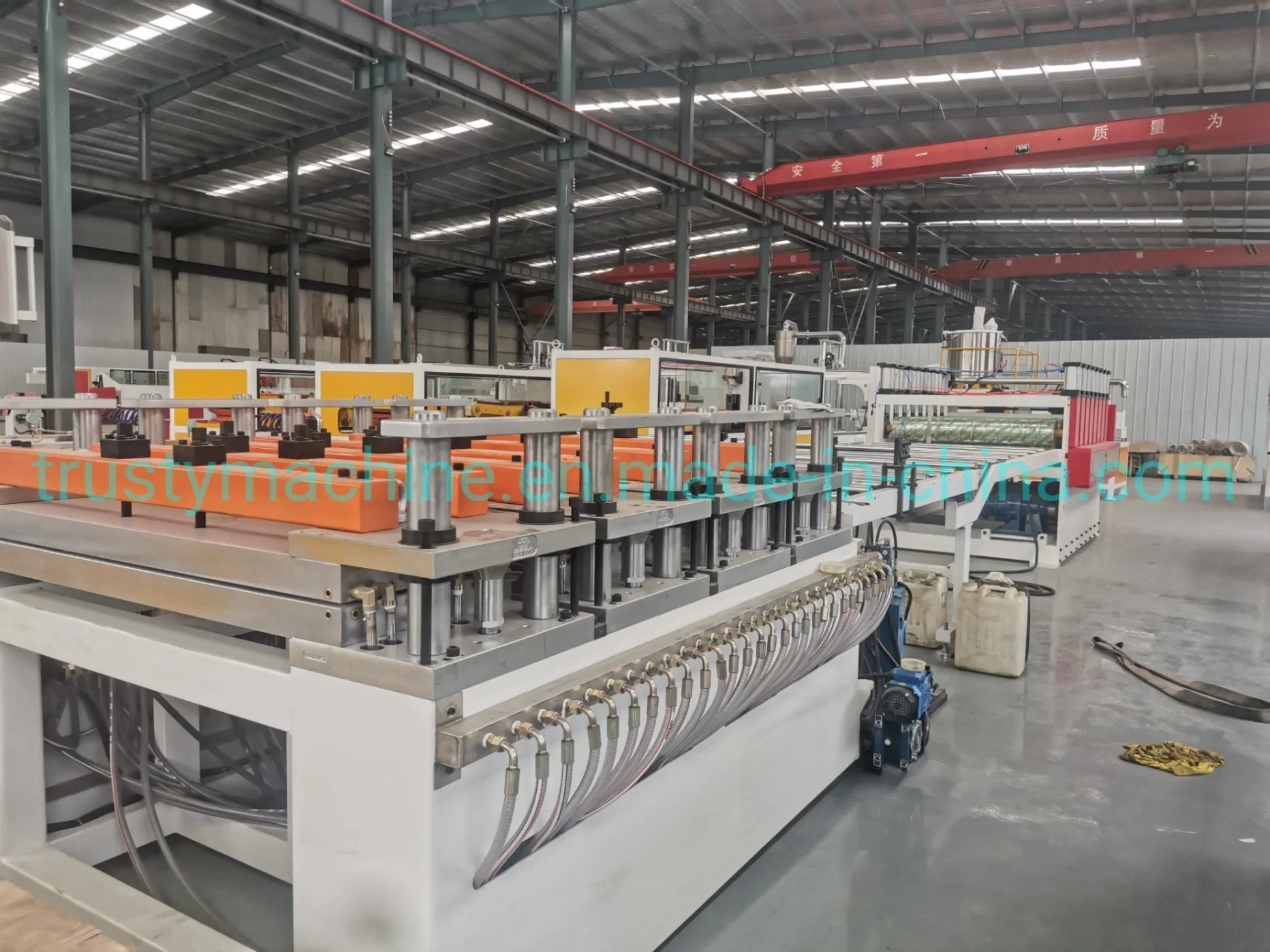 PVC Crust Foam Board Extrusion Line Make Making Machine