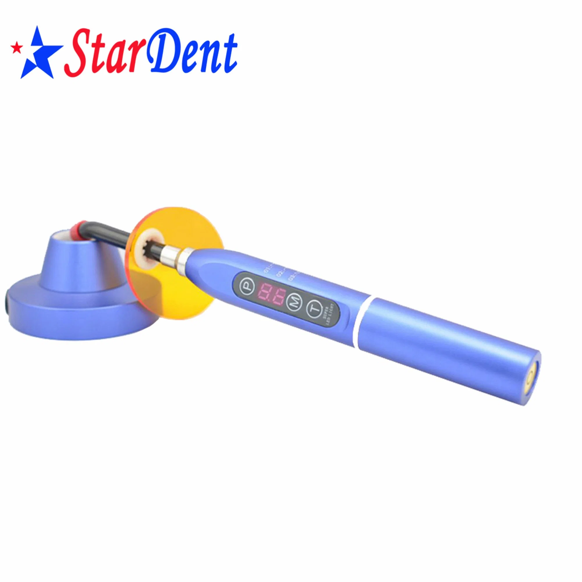 Dental Medical Blue Light Aluminum Body Wireless LED Curing Cure Light