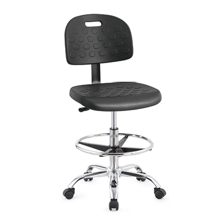 PU Leather Clean Workshop Room Lab Task Chair