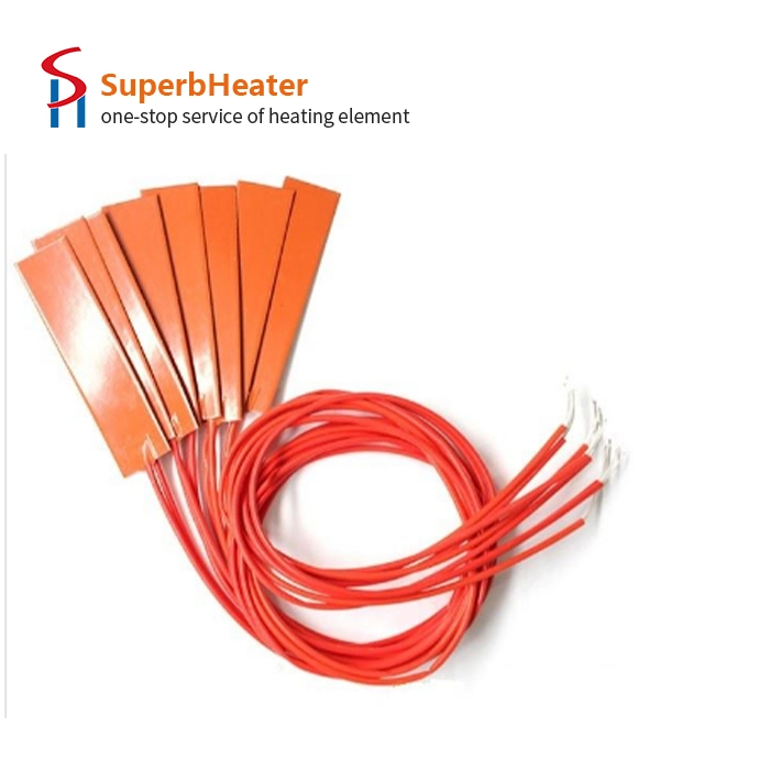 150c 1740*250mm Silicon Rubber Heater / Silicone Heating Pad for Oil Drum