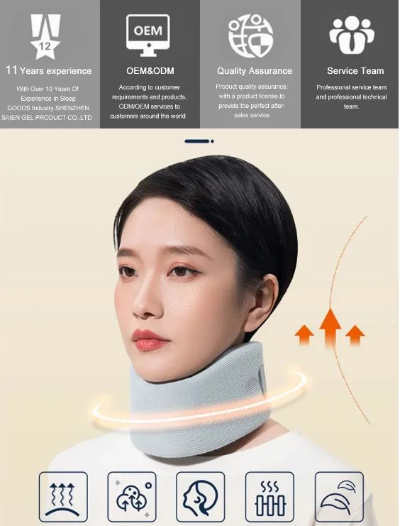 Aligns Stabilizes Vertebrae Foam Relief Self Heating Magnetic Traction Neck Brace for Neck Strong Support