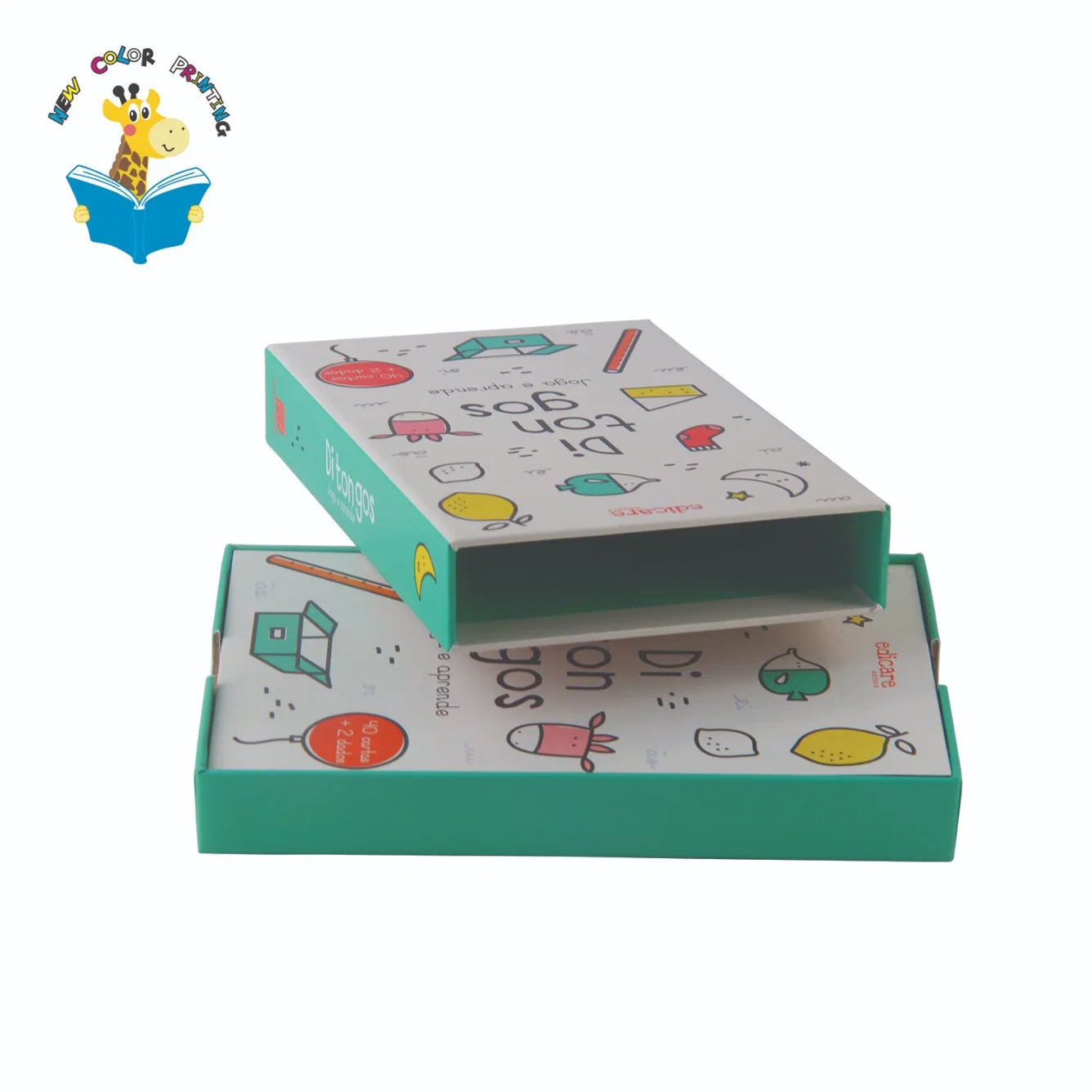 Custom Flashcards Preschool Baby Kids Children Study Flash Learning Cards Printing