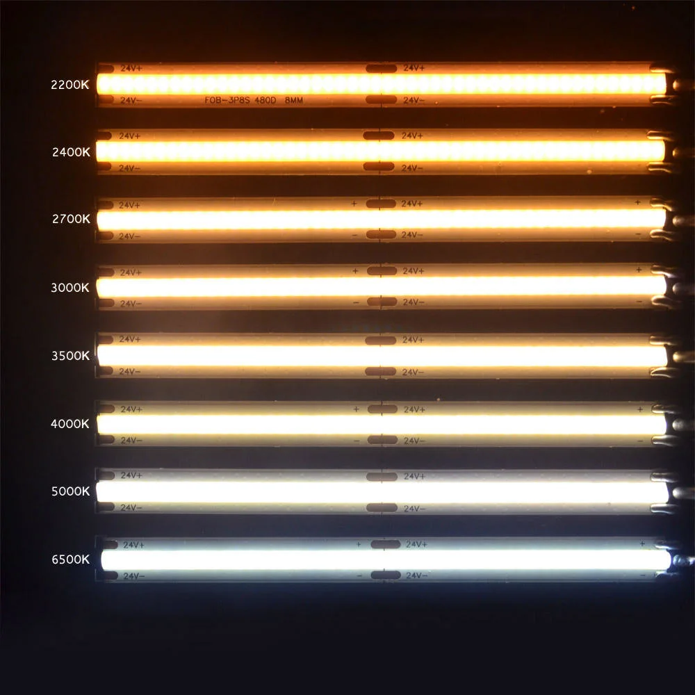 RGB Digital Pixel COB LED Strip DC 12V/24V Strip Lights for Decorations